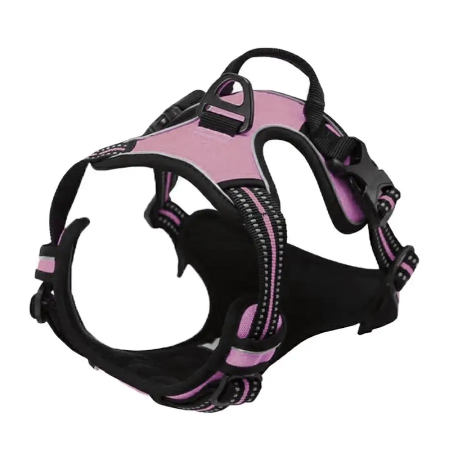 Heavy Duty No-Pull Dog Harness with Handle – Reflective, Front-Clip, Padded & Adjustable for Medium to Large Dogs